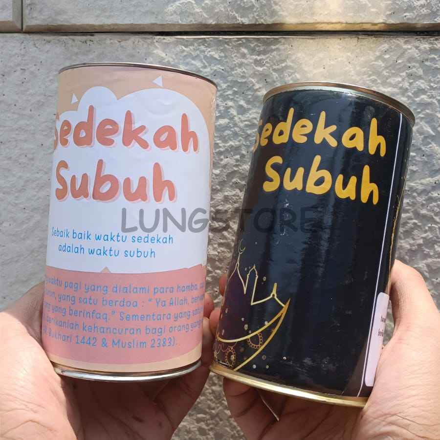 COD BAYAR DI TEMPAT Celengan Target / Celengan Viral / Celengan Anak / Celengan Murah / Celengan permanen-SEDEKAH SUBUH