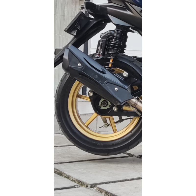 Knalpot R9 Misano New Aerox/Nmax Full System - Second