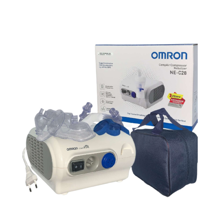 Nebulizer Omron Alat Nebul Alat Uap Bantu Pernapasan Asma Omron