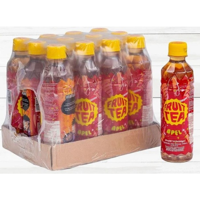 

Fruit Tea Botol 350ml Minuman Teh Buah per Dus Karton isi 12