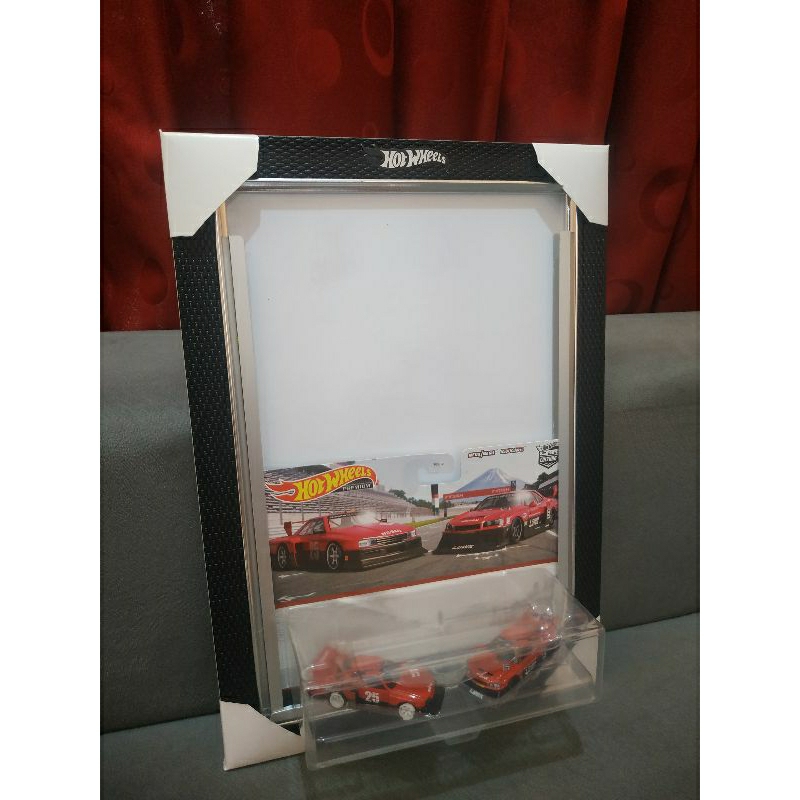 RAK HOTWHEELS PREMIUM TWO PACK BIASA D GANTUNG DI DINDING
