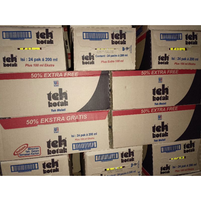 

Teh kotak 300 ml 1 dus isi 24 pcs