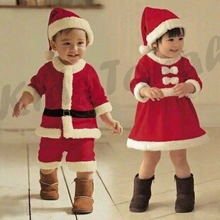 Setelan Baju Natal Anak Laki-Laki / Dress Natal Anak Perempuan Terbaru 2025 / Set Baju Natal Anak