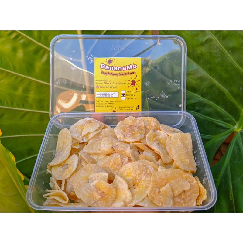 

BananaMo Keripik Pisang Coklat