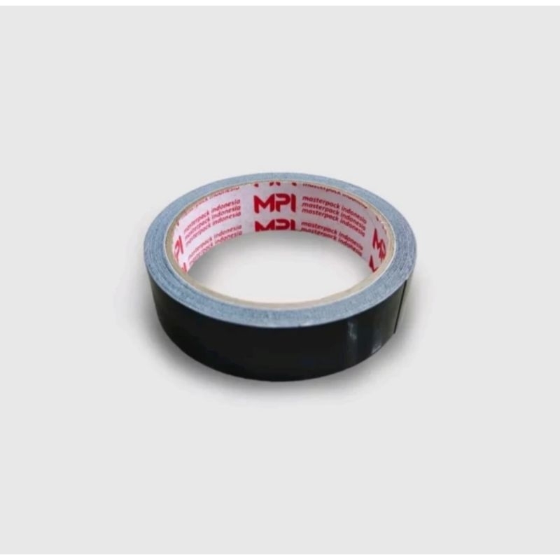 

Lakban Kain Cloth Tape Hitam MPI 24 mm × 8 meter Harga Satuan