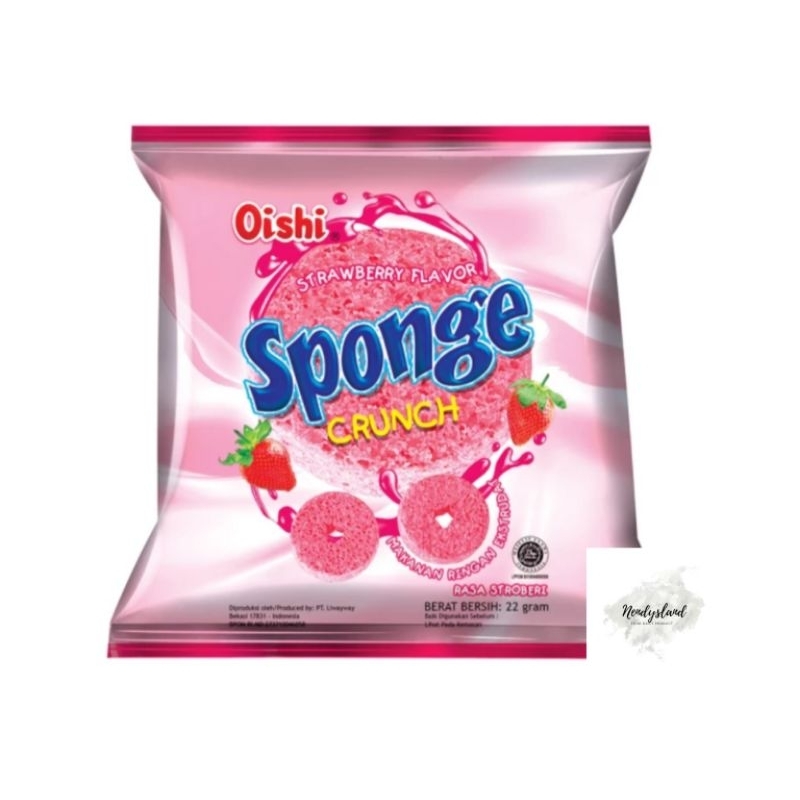 

Oishi Sponge Crunch Strawberry 22gr