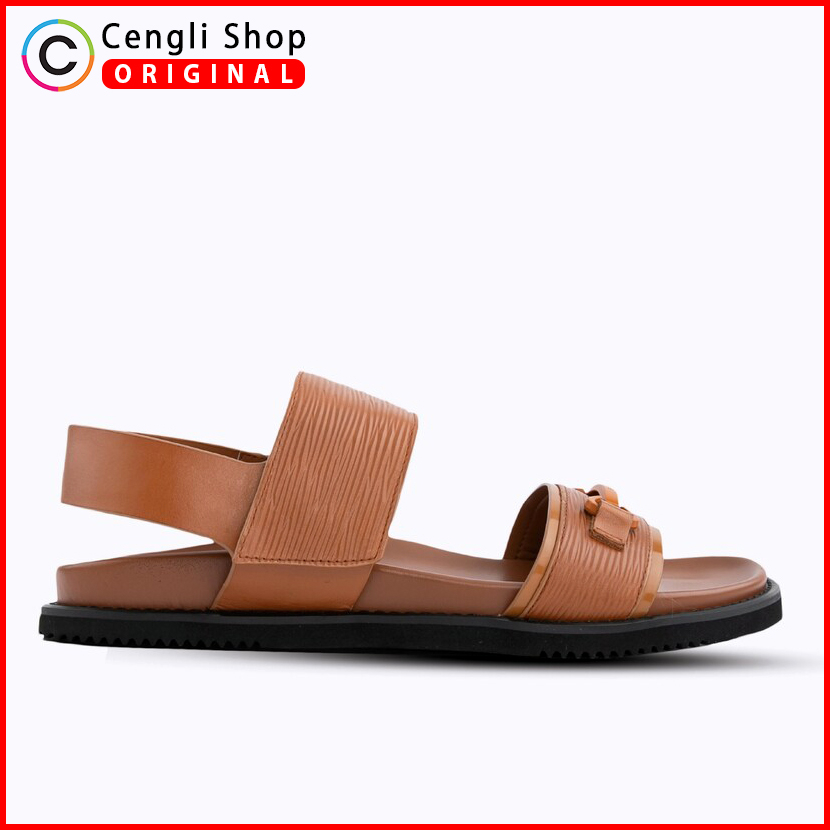 EM59 SANDAL EVERBEST SLINGBACK PRIA ORIGINAL SENDAL KULIT ASLI ORI COKLAT