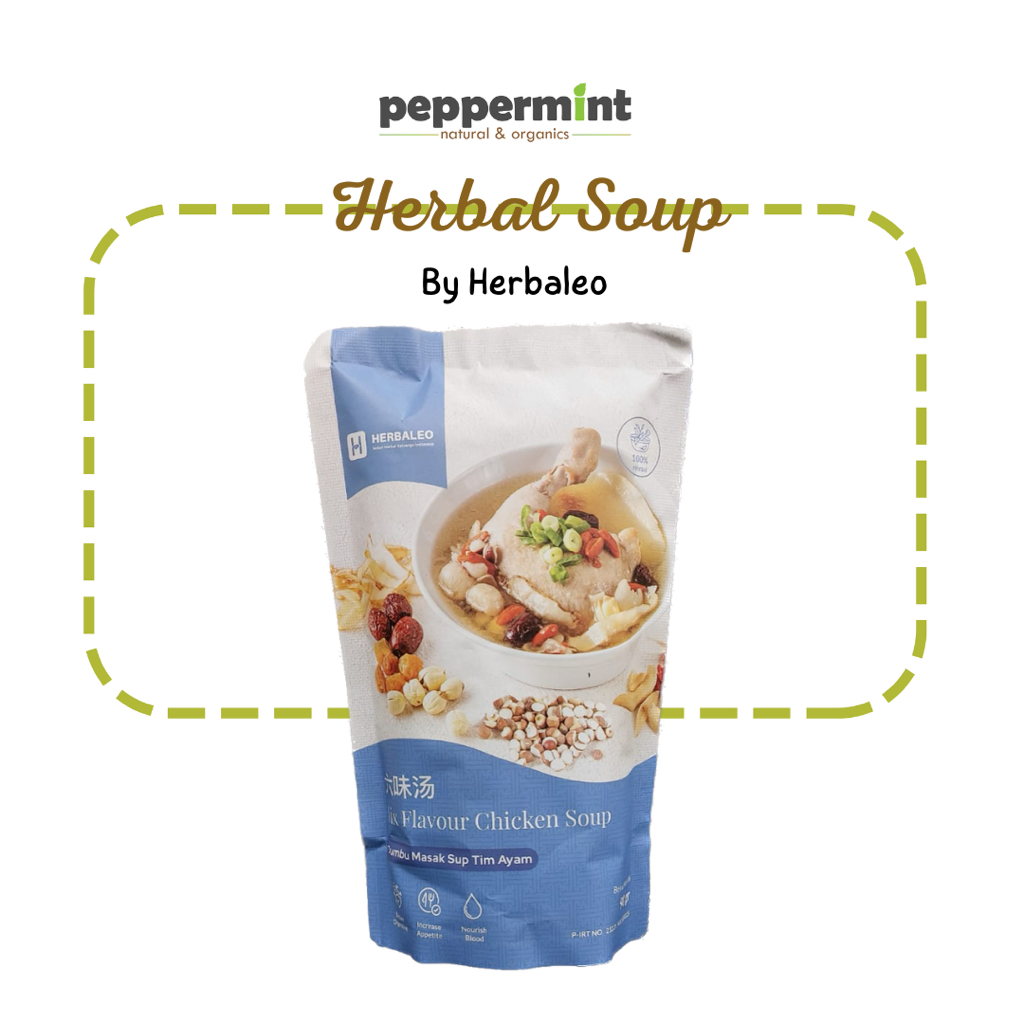 

Herbaleo Chicken Soup Six Flavour (90 gr) / Sup Ayam Herbal