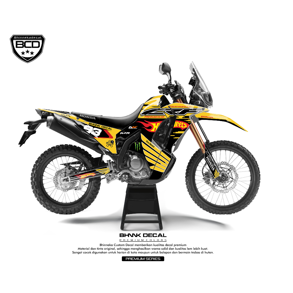 DECAL STICEKR CRF RALLY 250 2021 18