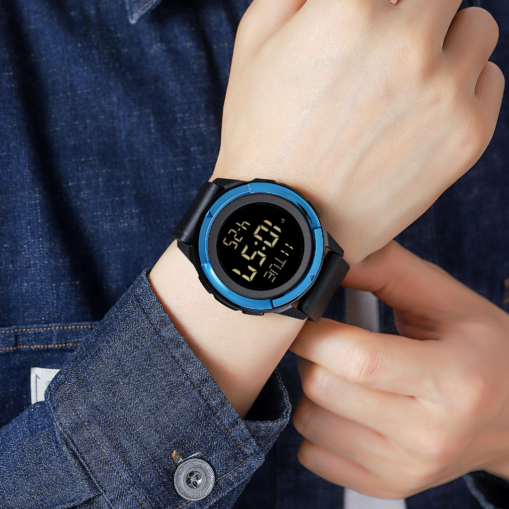 SKMEI 2047 Jam Tangan Pria Digital Sport Watch Anti Air 5 Bar MGOS-5