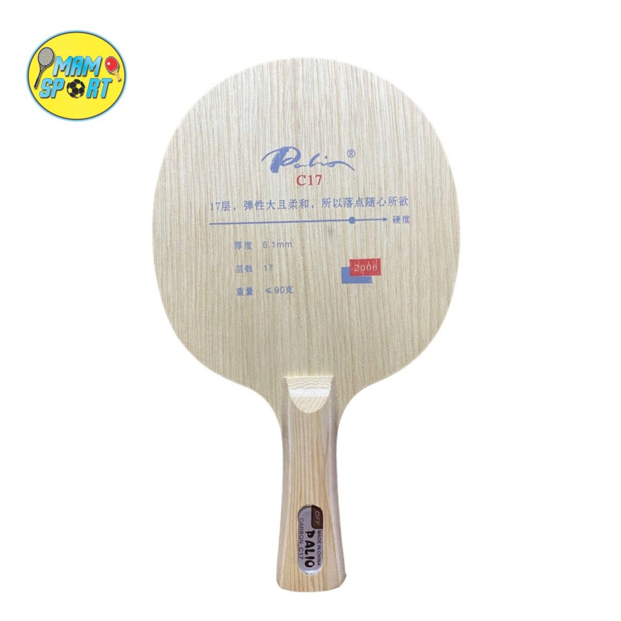 Kayu Bet Pingpong Tenis Meja PALIO C17 FL Original