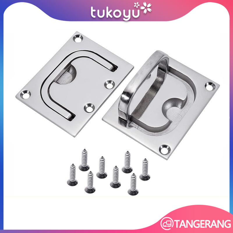 Handle Cabinet Boat/Handle Pintu Mekanik Lipat/Cabinet Lift Pull Handle Marine