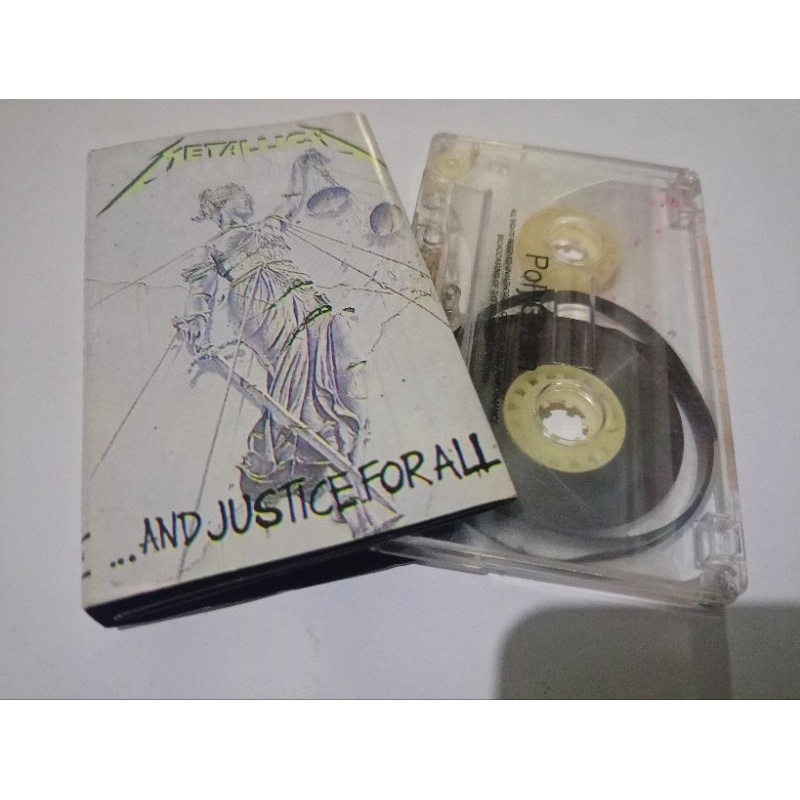 kaset Metallica ..and justice for all