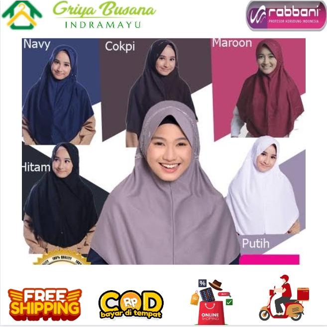 Kerudung Rabbani HEMY S Jilbab Instan Pita Atas Rabbani