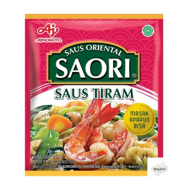 

Saori saus tiram oriental oyster sachet 23ml