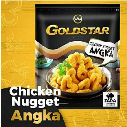 

GoldStar Chicken Nugget Angka 500 Gr