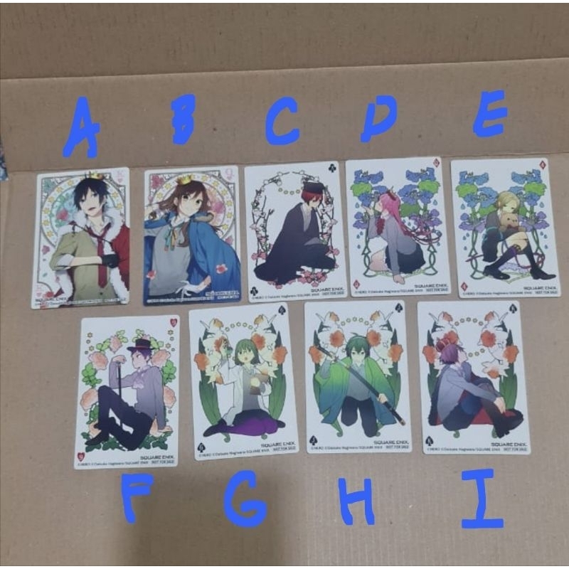 Official Merch Horimiya Sticker Trump