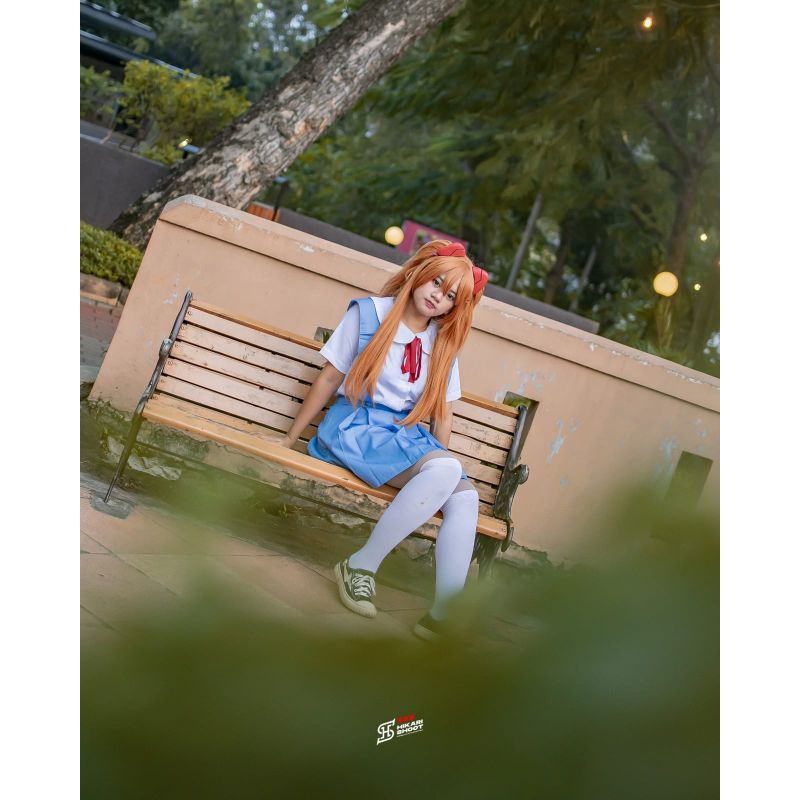 Premium Costume Asuka Langley Seifuku Ver From Evangelion Fullset Rental