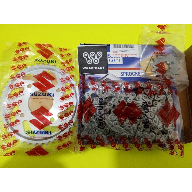 Gear set satria Fu new 150 gear set satria Fu new gear set satria facelift gear set Fu new,2015