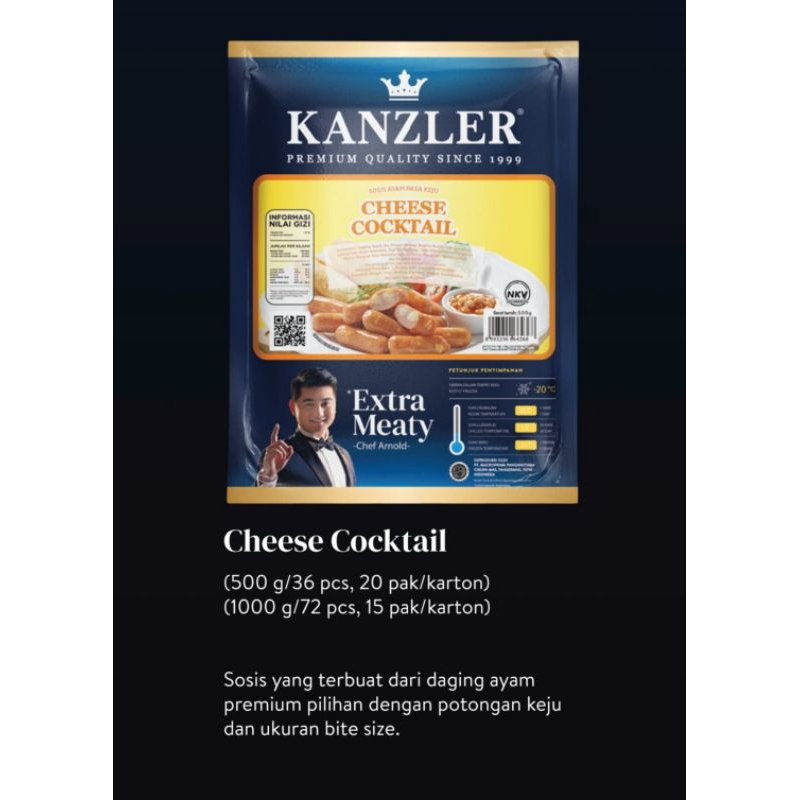 

Kanzler Cheese Cocktail 500gr