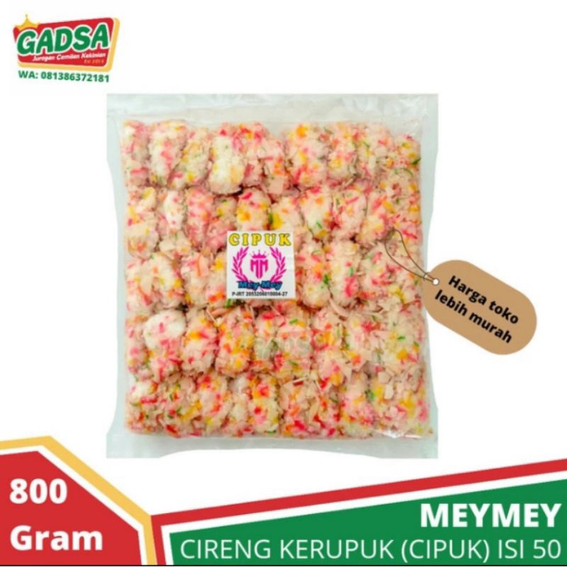 

Cireng Kerupuk Cipuk Isi 50