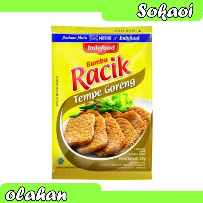 

BUMBU RACIK INDOFOOD TEMPE GORENG INSTANT