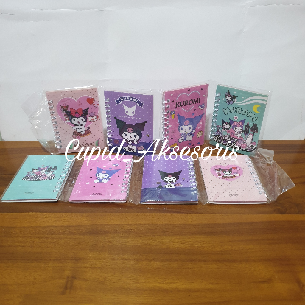 

NOTE / MEMO / BUKU / CATATAN KECIL / MINI BOOK KERTAS BERGARIS KUROMI