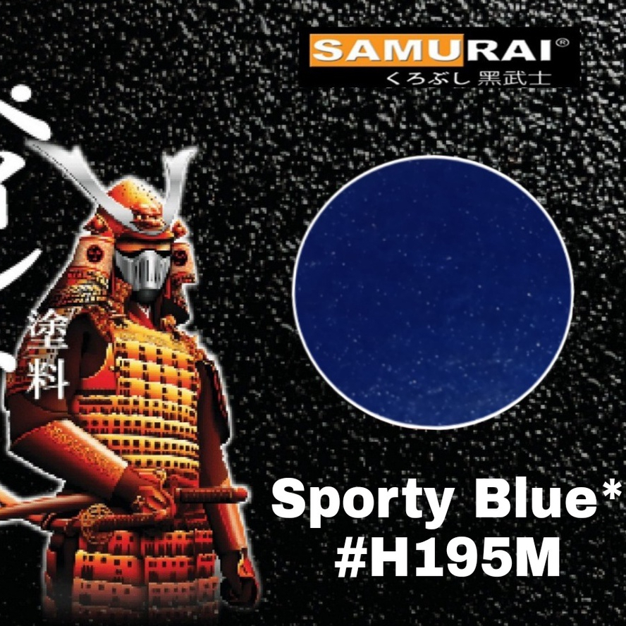 

GROSIR.COD. Samurai Paint Sporty Blue H195M Cat pilok warna biru sporty samurai