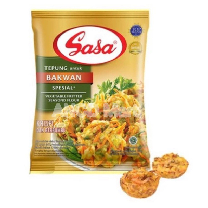 

Tepung SASA Bakwan 90gr harga per renceng 11pcs