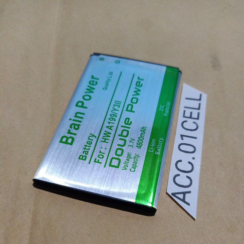 Baterai Batre HP Huawei Y3II  Y3 II LUA-U02 U23  A199 Y600 G606 G610 Double Power