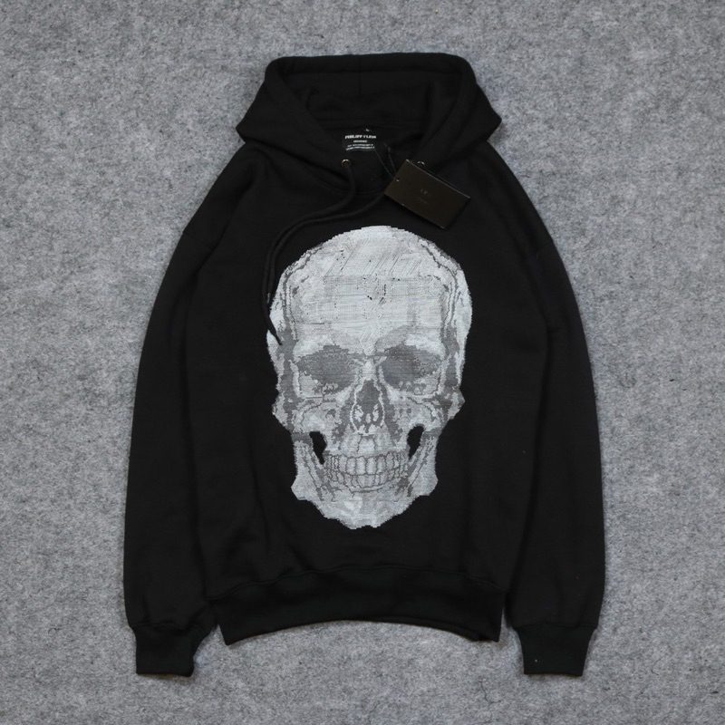 HOODIE PHILIPP PLEIN SKULL (BLACK)