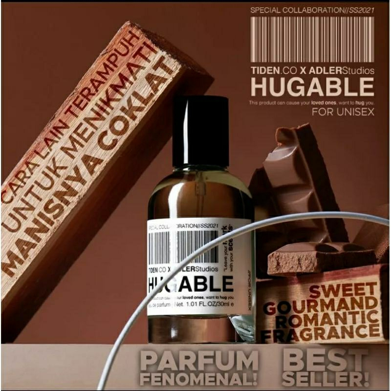 HUGABLE eau de parfum for UNISEX SPECIAL COLLABORATION | TIDEN.CO X ADLERStudios Perfume | HUGABLE |