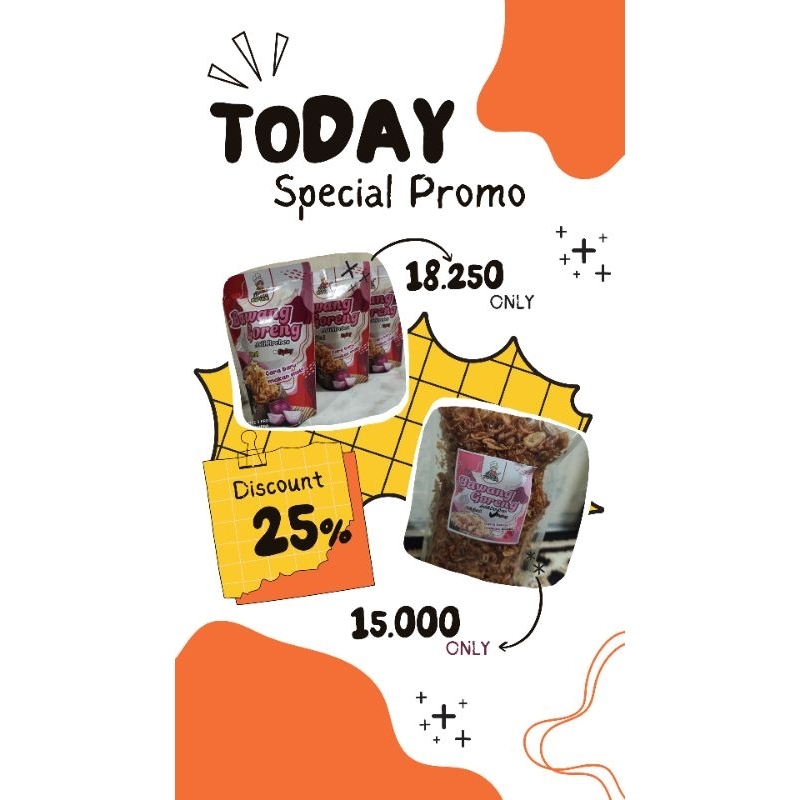 

Bawang goreng Brebes Premium 100 gr