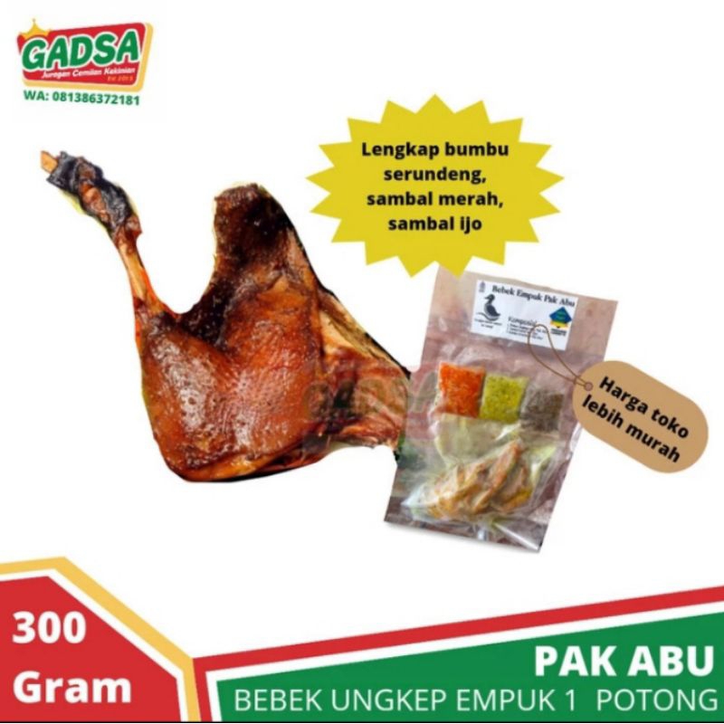 

Bebek Ungkep Empuk Pak Abu