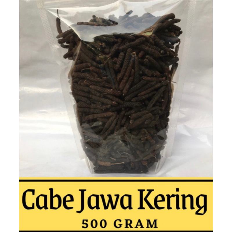 

Cabe Jawa Kering Cabe Jamu 500 Gram