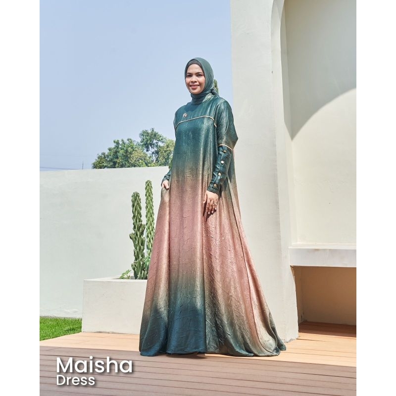 MAISHA DRESS BY MAREVI FASHION  GAMIS TERBARU ABAYA