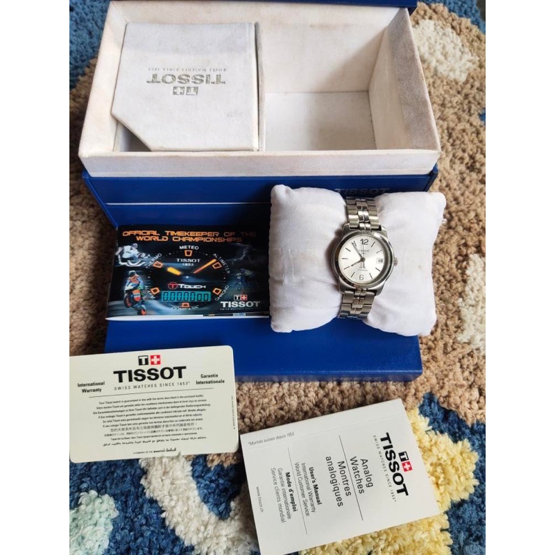 tiss’ot jam tangan preloved bekas Seken second original authentic