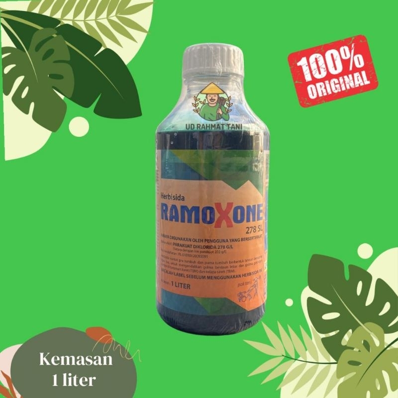 RAMOXONE SAPROTAN PAK TANI | HERBISIDA RUMPUT | PEMBASMI GULMA TERAMPUH