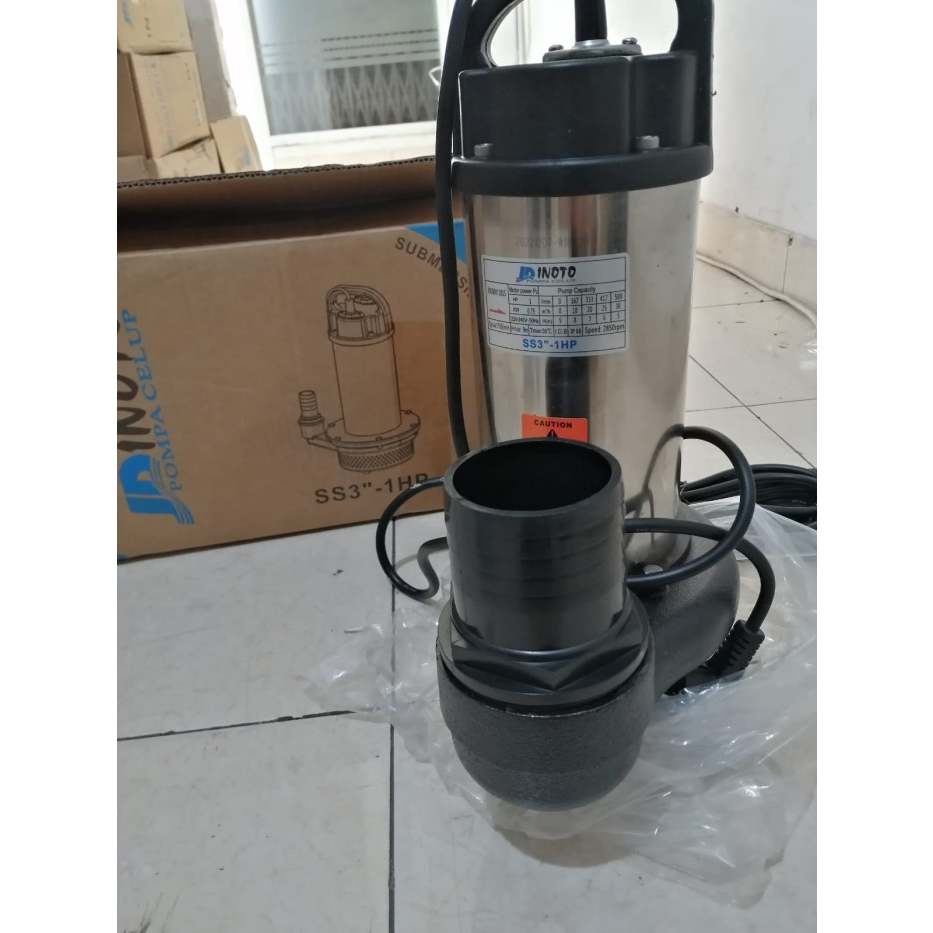 POMPA AIR CELUP 3" 1HP INOTO