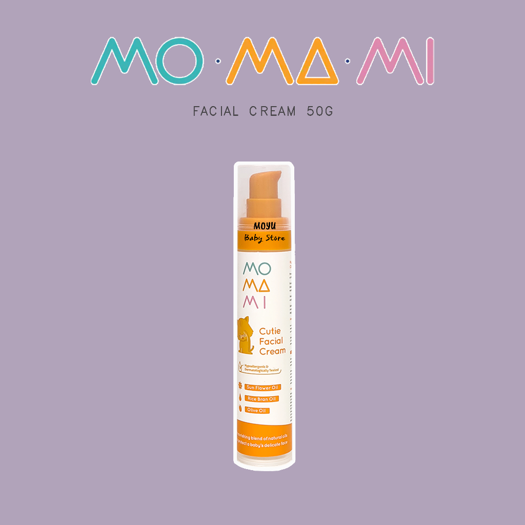 Momami Cutie Facial Cream - Krim muka anak - Baby face cream
