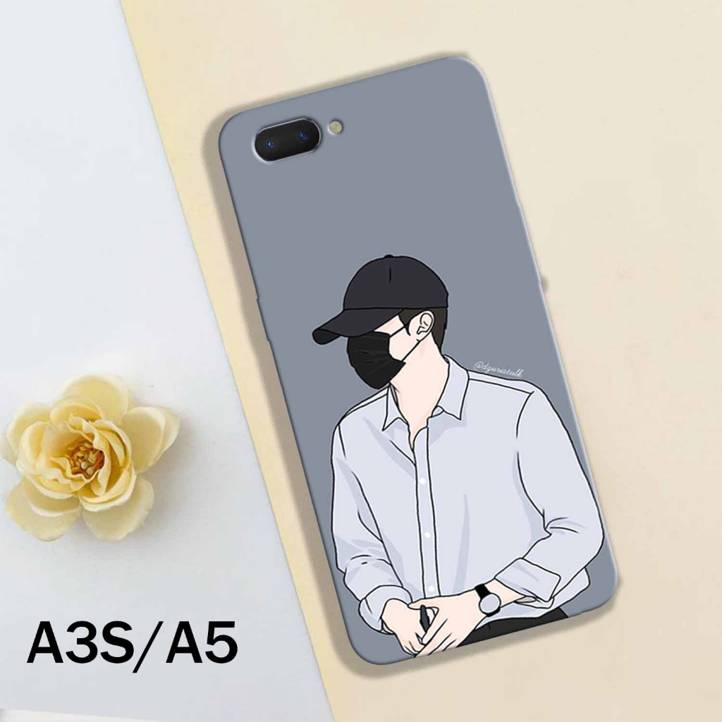 Case Hp - OPPO A3S-A5 - Casing Hp - OPPO A3S-A5 - External_acc - Case Motif Karakter - Fashion Case 