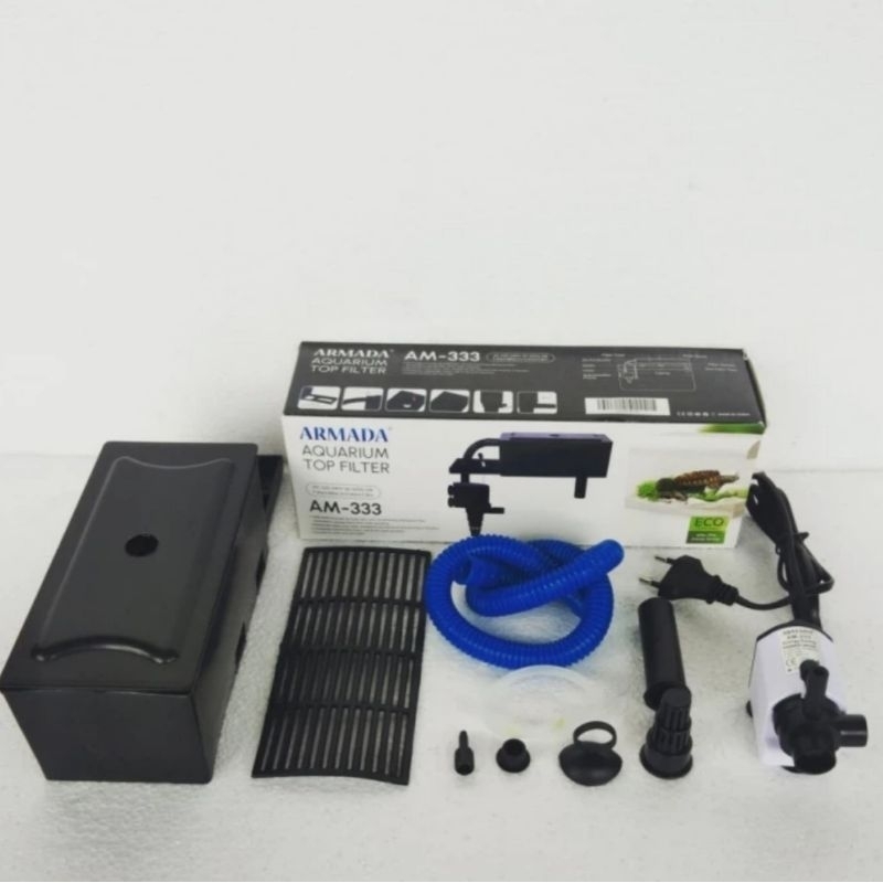 TOP FILTER ARMADA AM 333/AQURA SP 333 BOX FILTER SET PH ARMADA/AQURA FILTER AQUARIUM 30CM