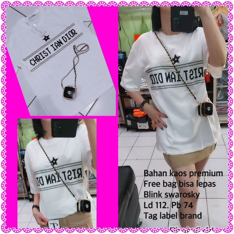 kaos import premium tag label