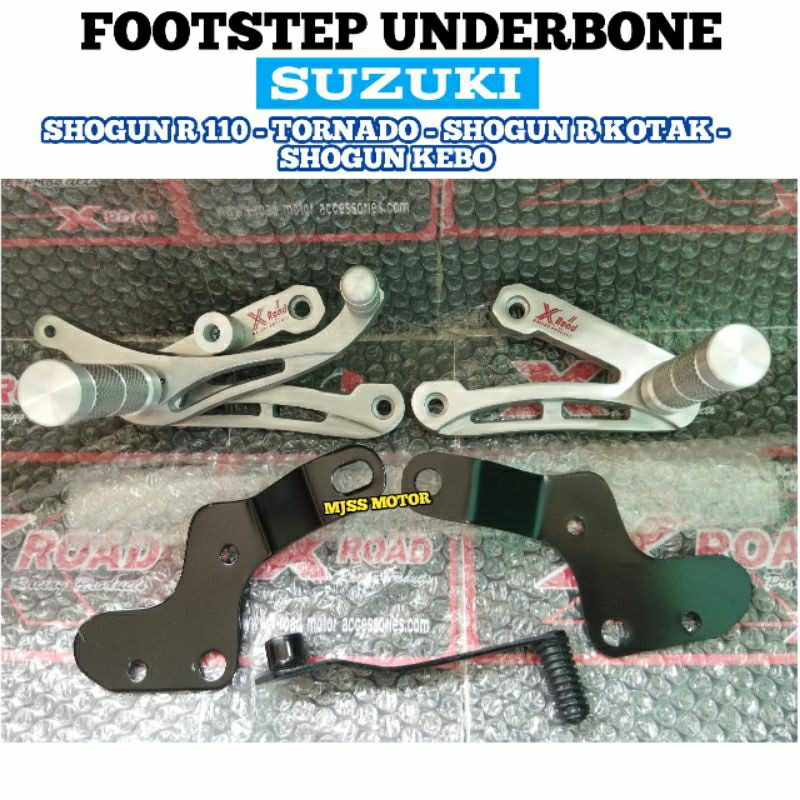 Footstep Underbone Xroad Shogun 110 R /Tornado /Shogun Kebo /Shogun Kotak /Underbon Shogun R 110 not
