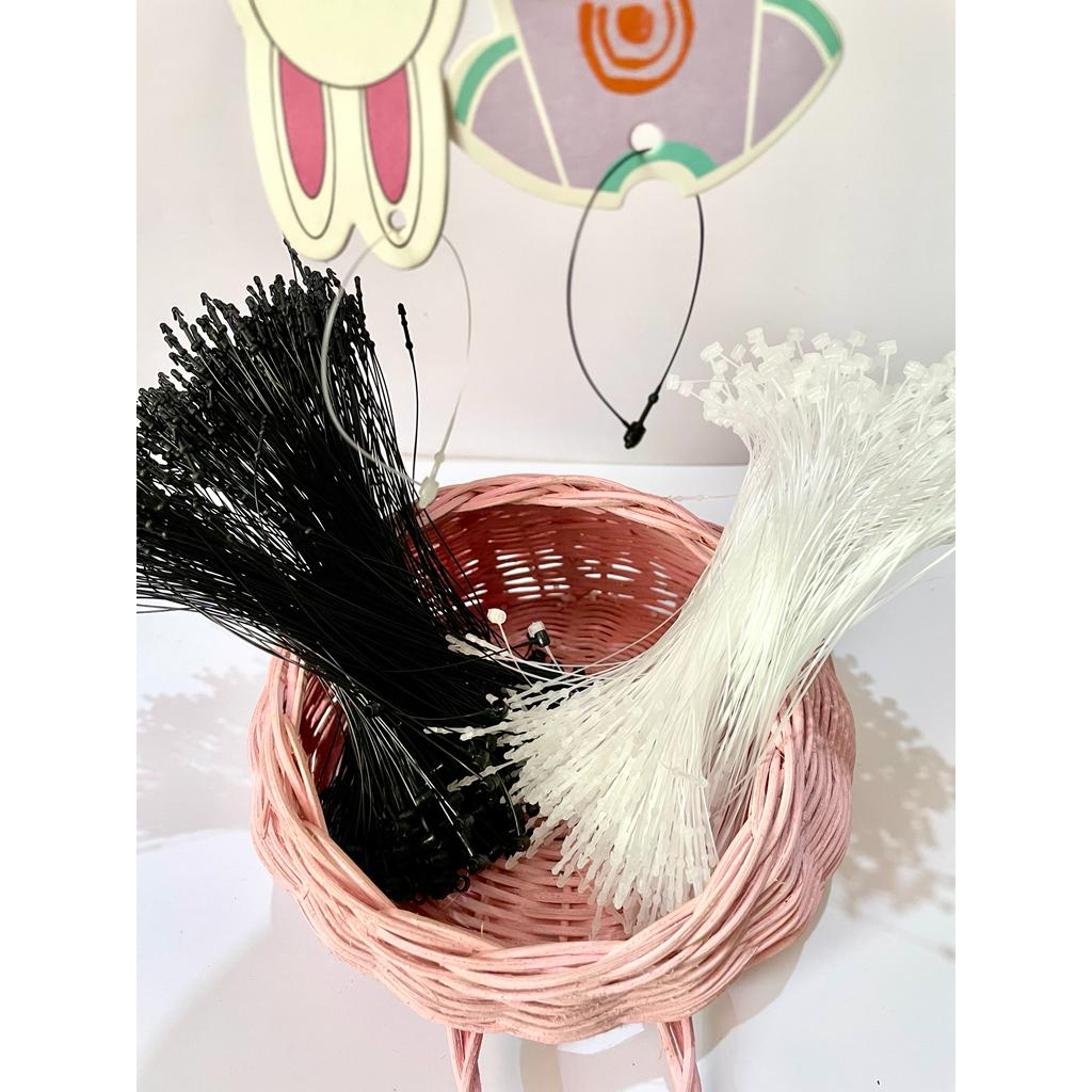 

Tali loop pin plastik/ tali hangtag 500 pcs