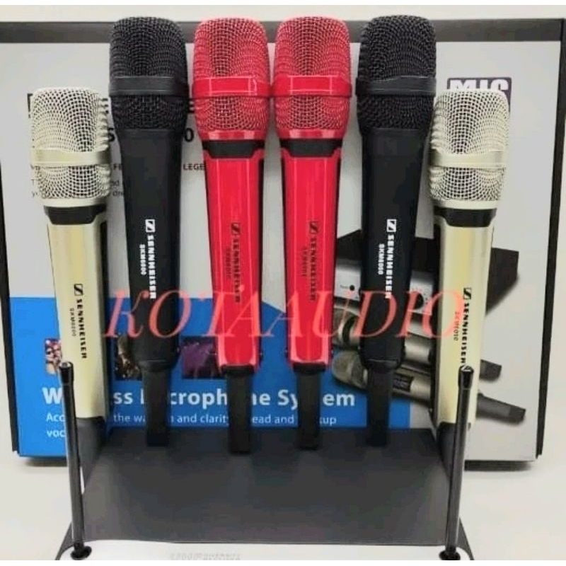 Mic Wireless Sennheiser SKM6000 Sennheiser SKM 6000 (4 WARNA) Grade A