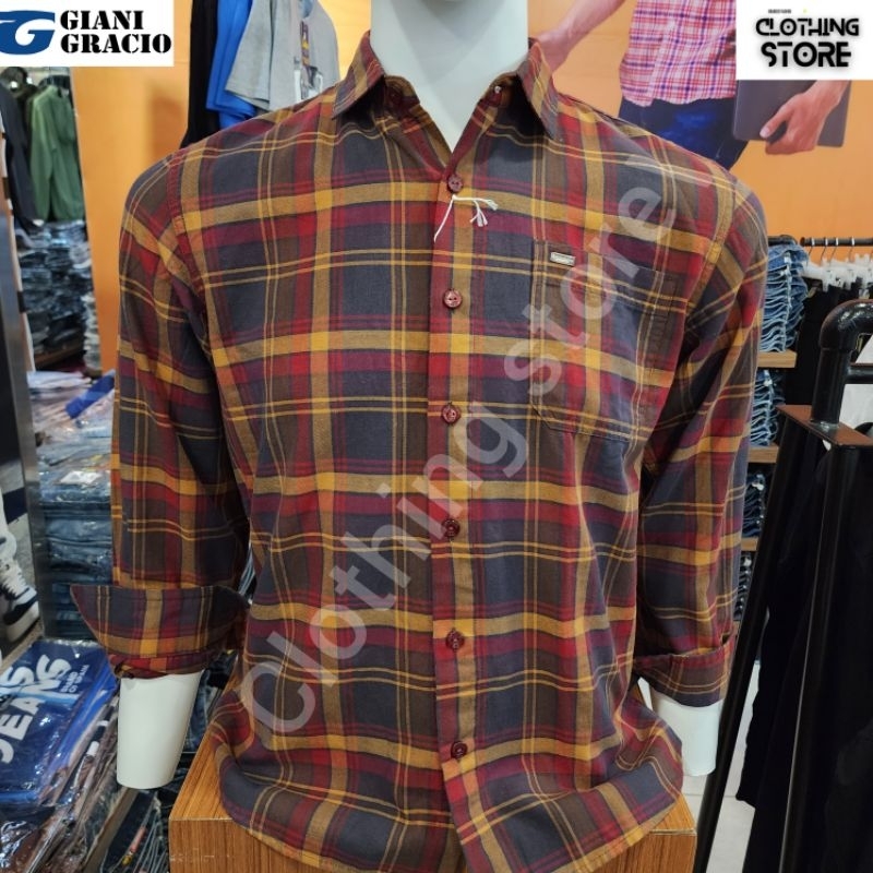 GIANI GRACIO ORIGINAL kemeja pria lengan panjang G7310301110