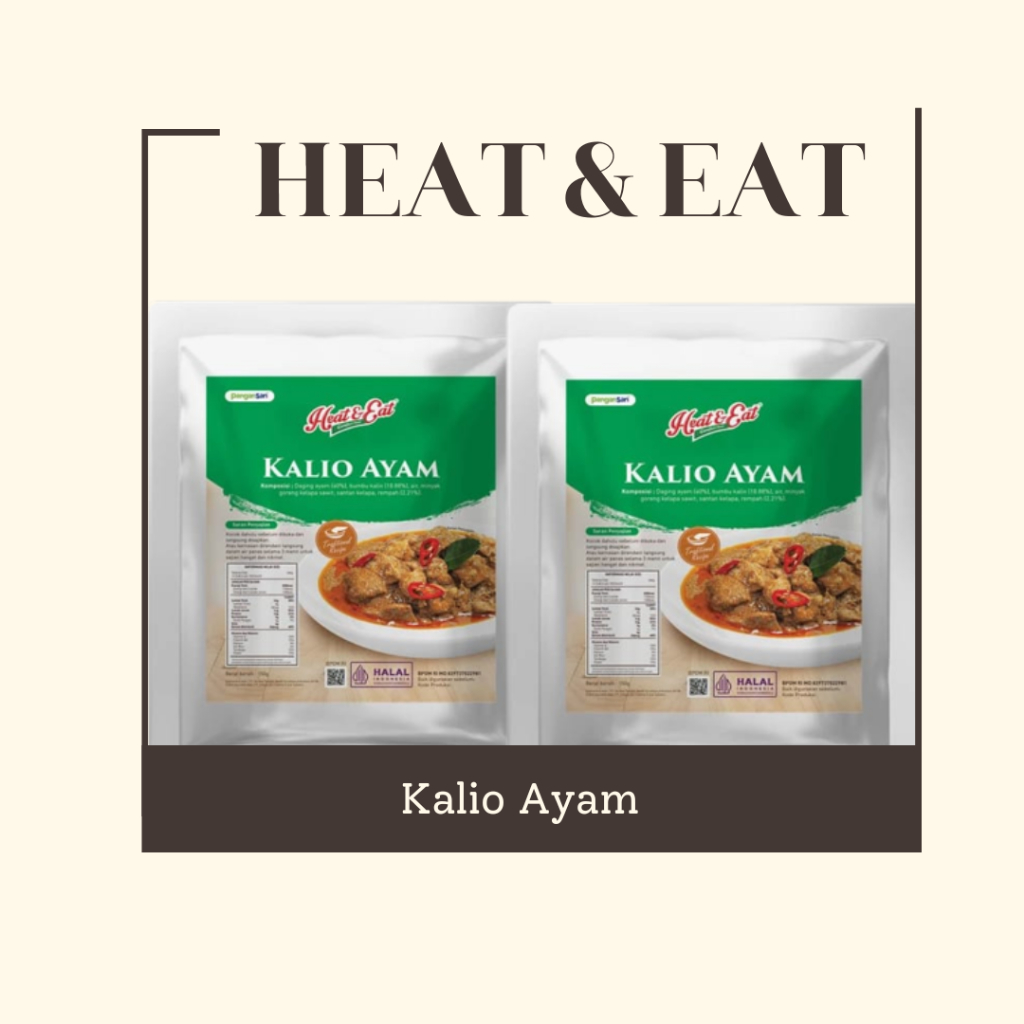 

RTE Paket Isi 2 PCS - Kalio Ayam