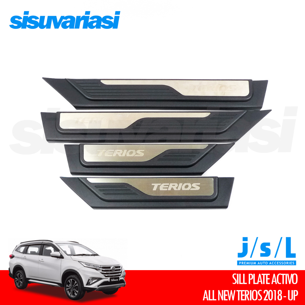 Sill Plate All New Terios Aksesoris Sillplate Samping