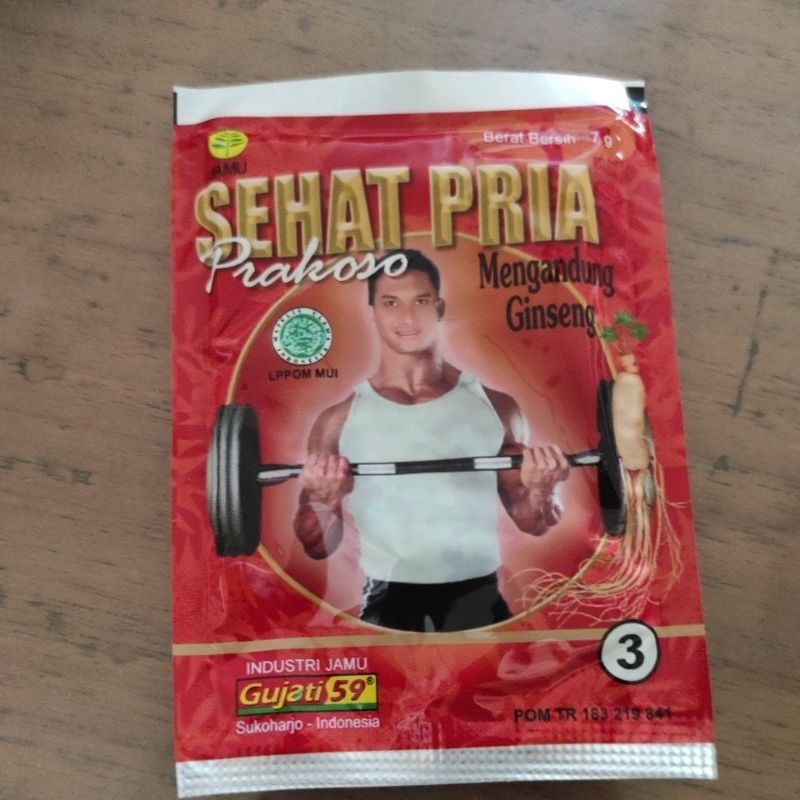 gujati jamu sehat pria sachet